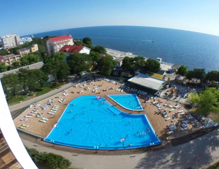 Открытые бассейны - Санаторий «Малая бухта»
